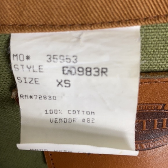 Smythe Green Denim Jacket Size XS - Picture 3 of 5